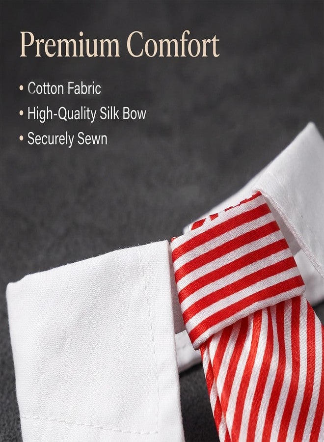 Bruislard 3 Pcs Dog Cat Bow Tie Pet Tuxedo Collar Wedding Formal Costume Adjustable for Dog Cat Puppy Birthday Necktie Collars - Image 4